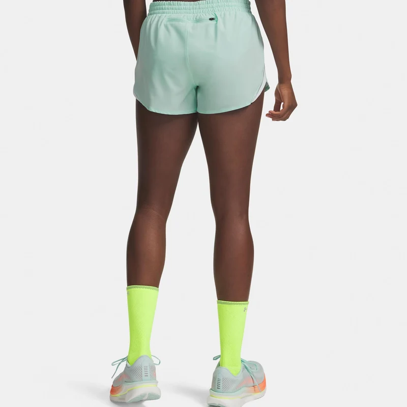 Velociti Pro 3in Laufshorts Damen - mint, silber