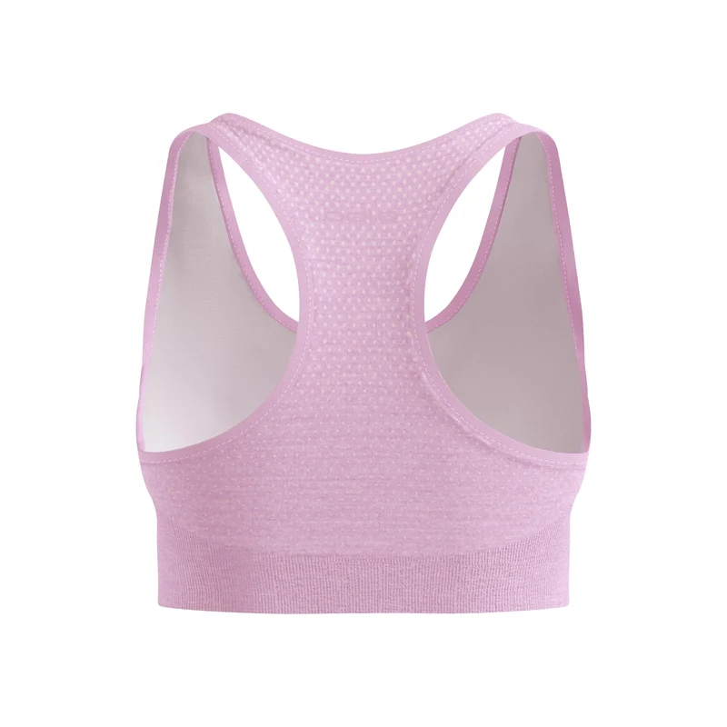 Seamless Medium Padded Sport Sport-BH Damen - lila