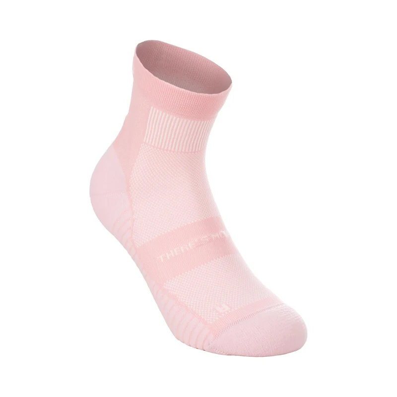 Performance Run Quarter Laufsocken Unisex - pink