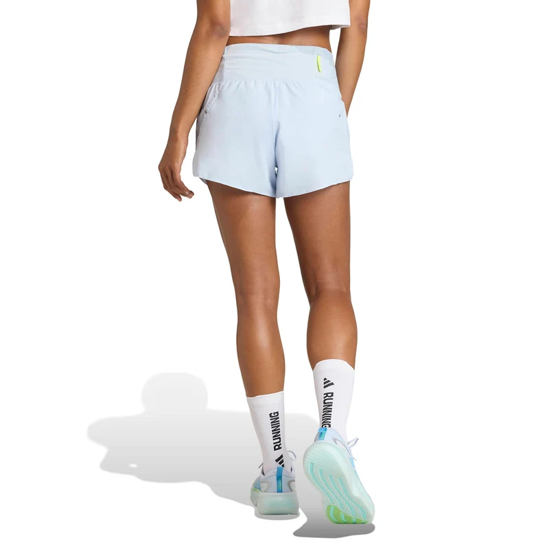 adi365 4in Laufshorts Damen-blaugrau