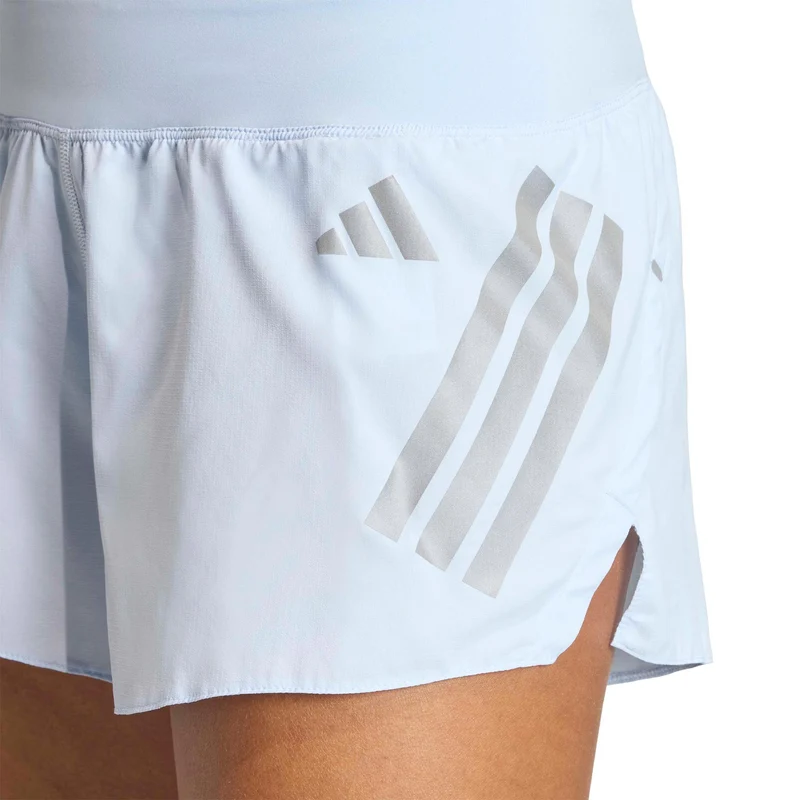 adi365 4in Laufshorts Damen-blaugrau