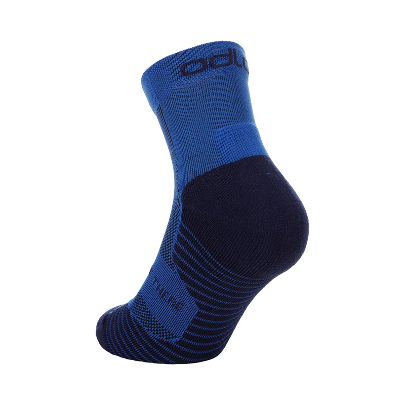 Performance Run Quarter Laufsocken Unisex - blau