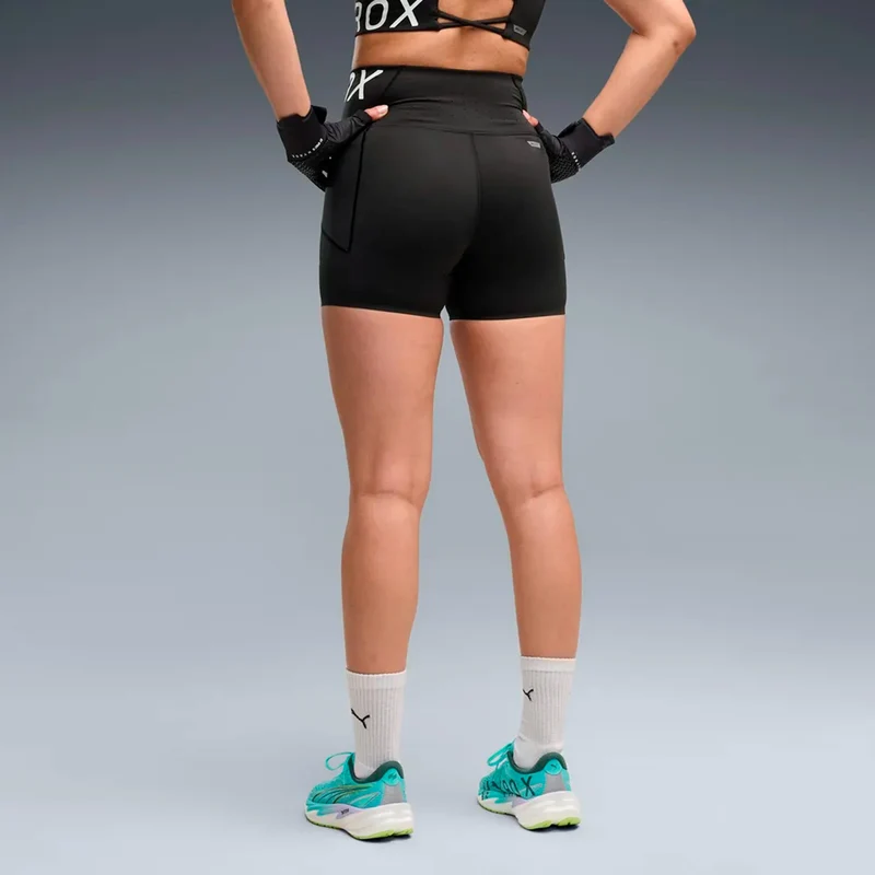 HYROX PWRMODE 4in Lauftight Damen - schwarz