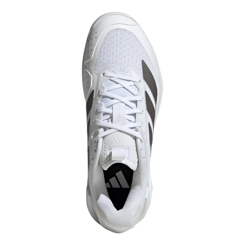 adizero Ubersonic 5 Rasenschuh Damen - weiß, silber