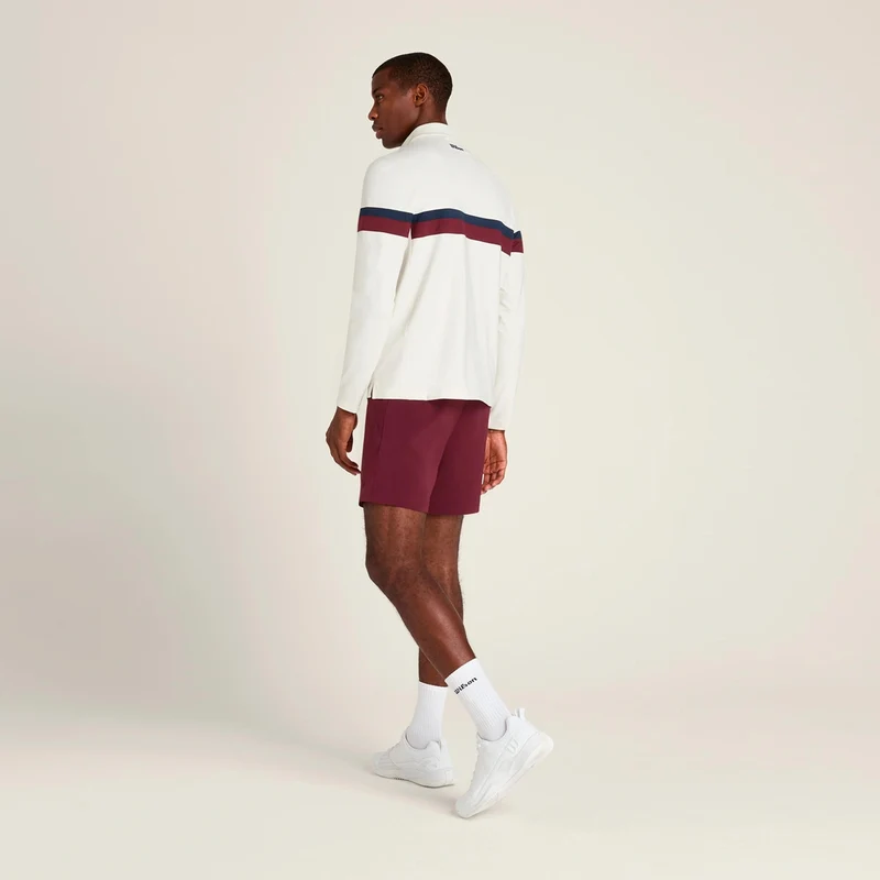 Elevate Performance Half-Zip Longsleeve Herren-sand