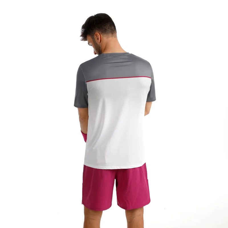 Receiver Faded T-Shirt Herren - grau, weiß