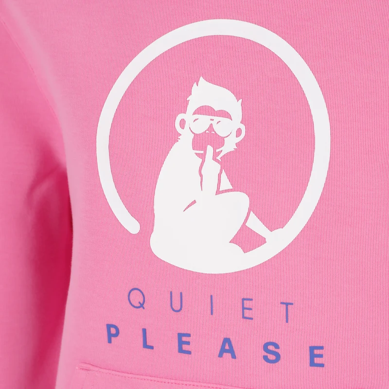 Baseline Logo Hoody Mädchen - pink, weiß