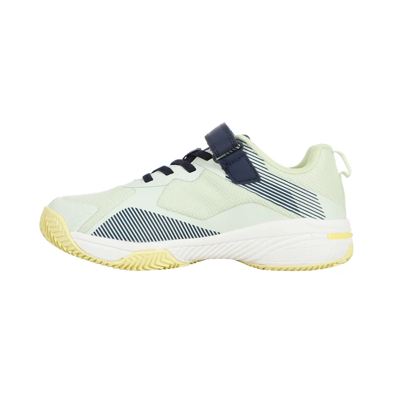 Match Velcro Clay Sandplatzschuh Kinder-Limette,Gelb