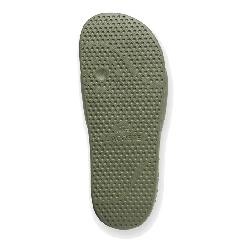 Serve Badelatschen Herren - khaki, weiß