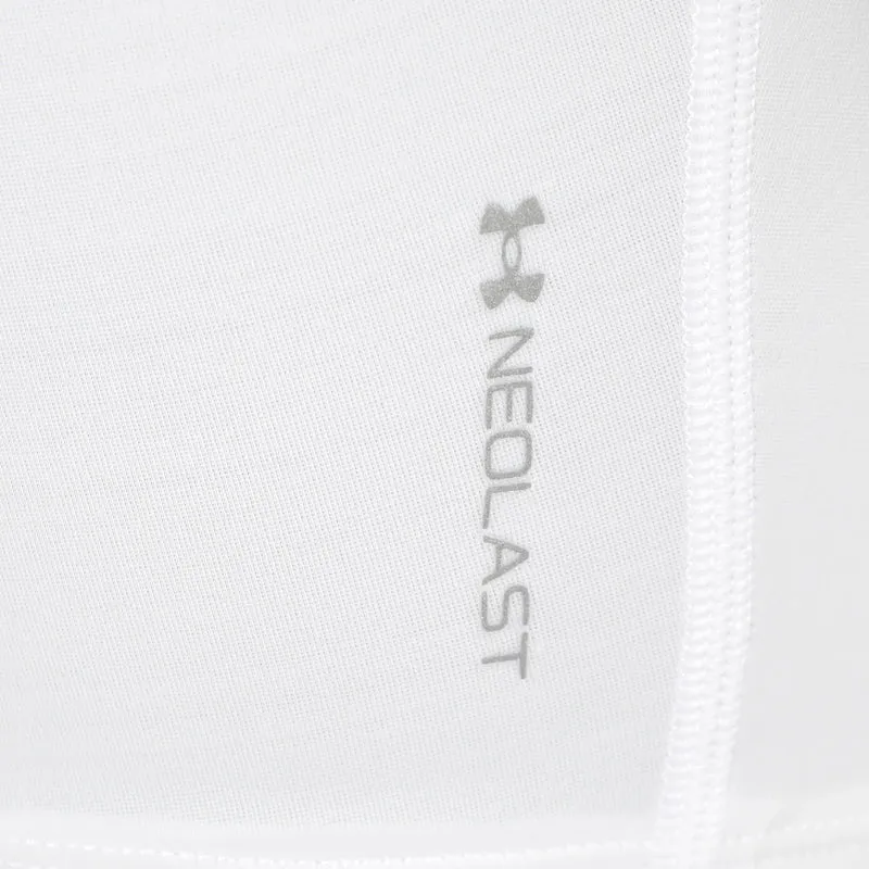 HeatGear Elite Crop T-Shirt Damen-weiß