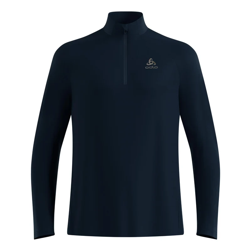 Essential 1/2 Zip Laufshirt Herren-dunkelblau