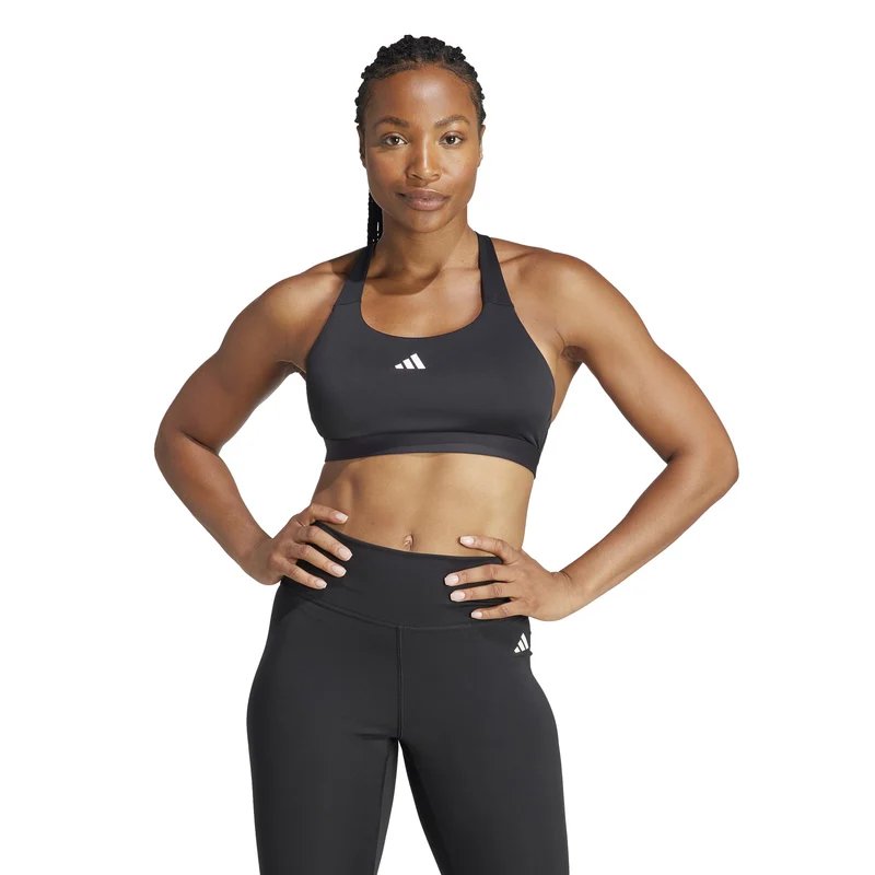 Training High Support Sport-BH Damen - schwarz