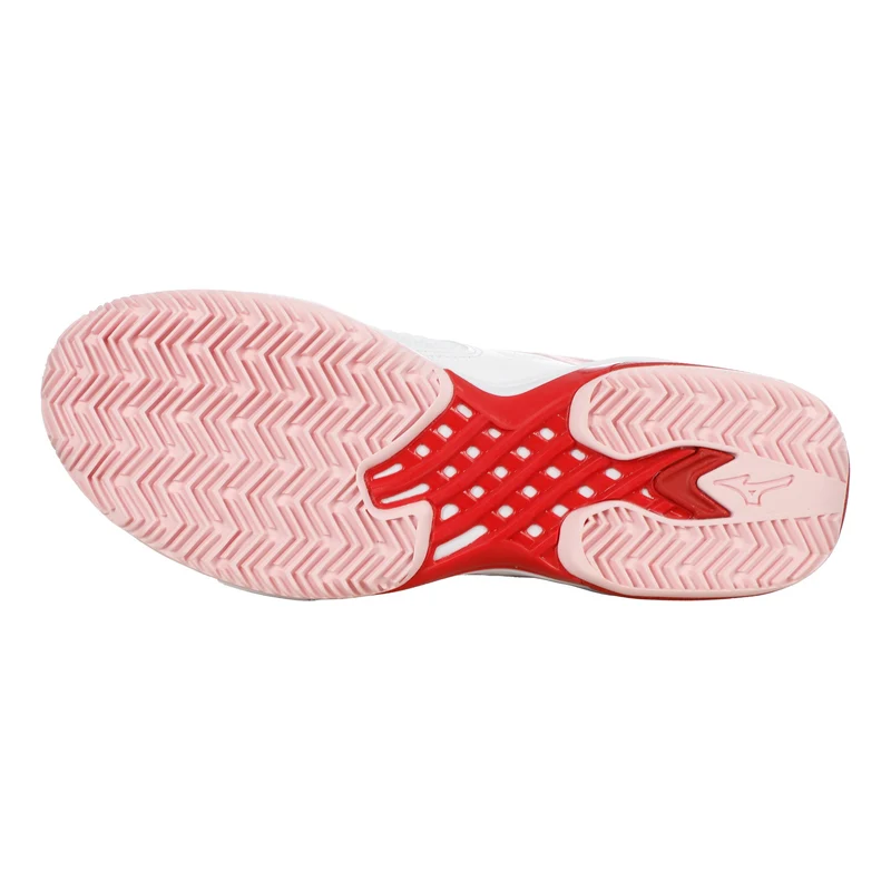Wave Exceed Tour 7 Sandplatzschuh Damen - weiß, rot