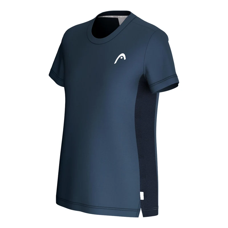 Tie-Break T-Shirt Damen-Dunkelblau