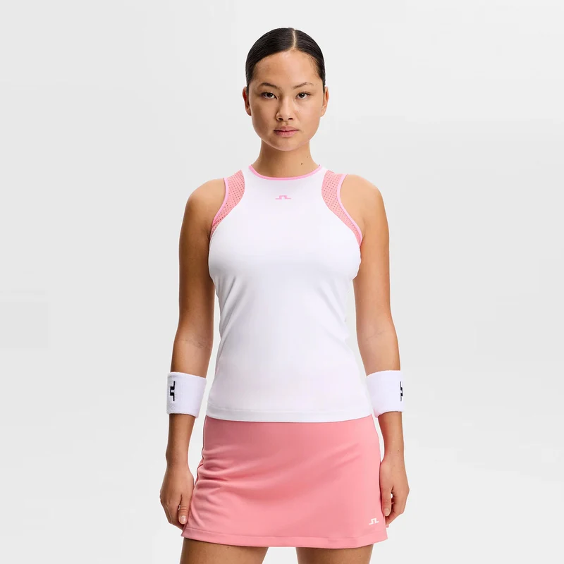 Nora Tank-Top Damen-weiß