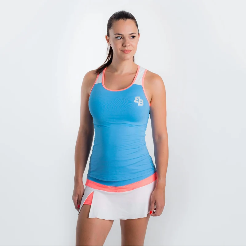 Shanghai Tank-Top Damen-Blau