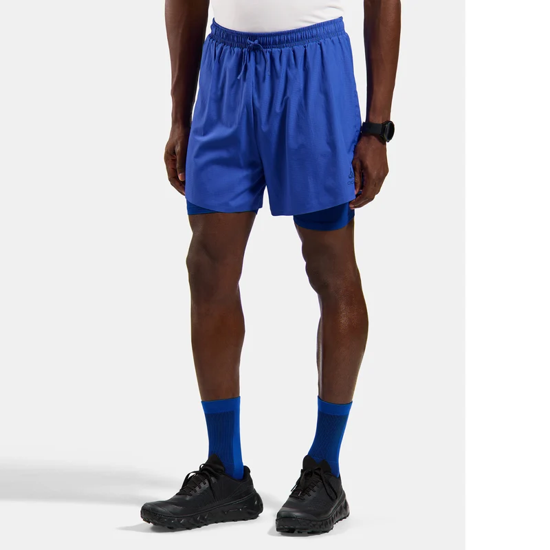 Zeroweight 5in 2in1 Laufshorts Herren-blau, blau