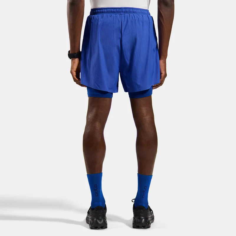 Zeroweight 5in 2in1 Laufshorts Herren-blau, blau