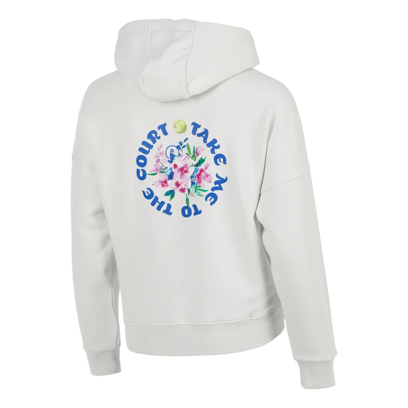 Crush TMTTC Hoody Damen-hellgrau, blau