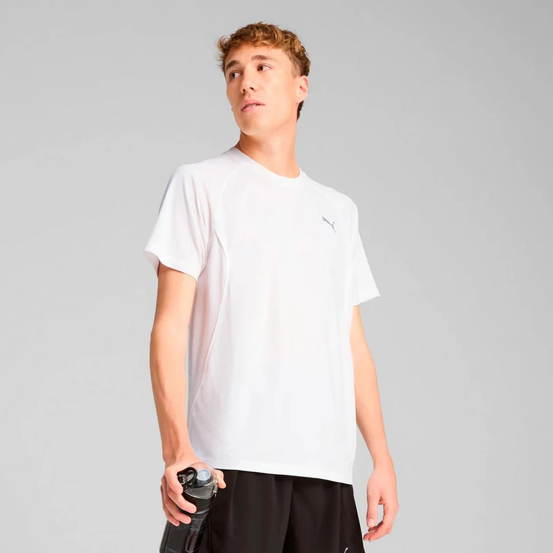 Velocity Laufshirt Herren - weiß
