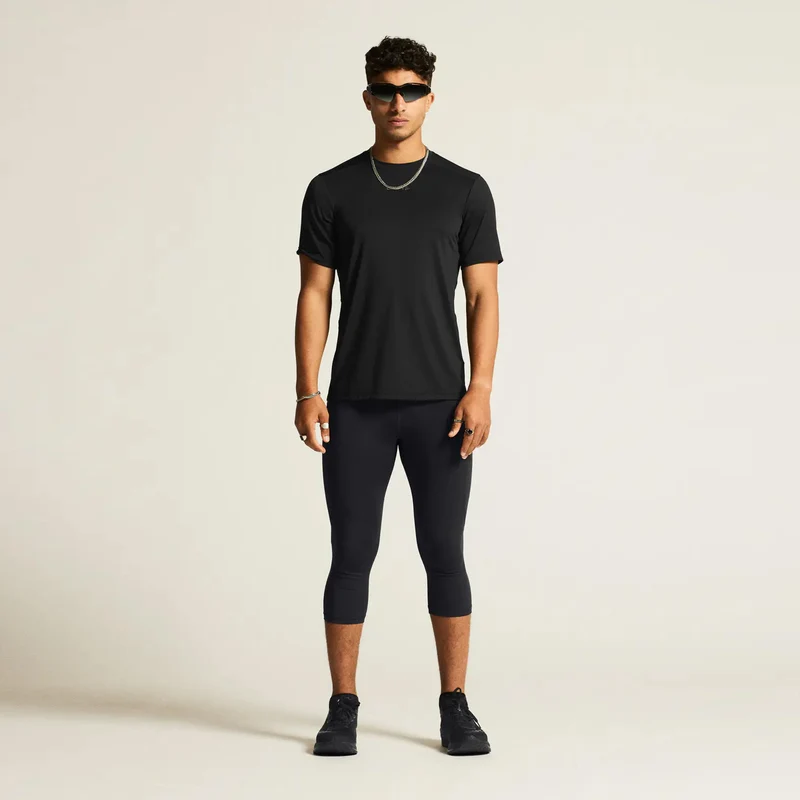 ADV Essence Laufshirt Herren - schwarz