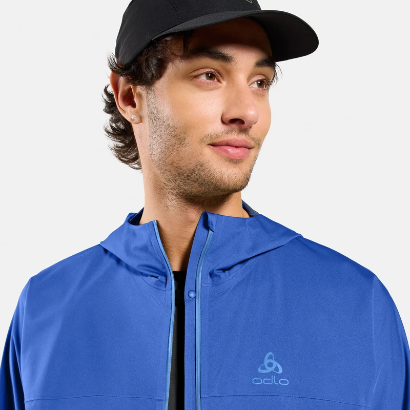 X-Alp Waterproof Laufjacke Herren - blau, blau
