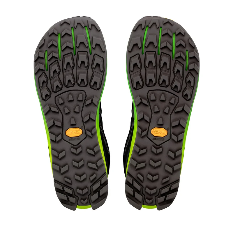 Lone Peak 9+ Trailschuh Herren - schwarz, grün