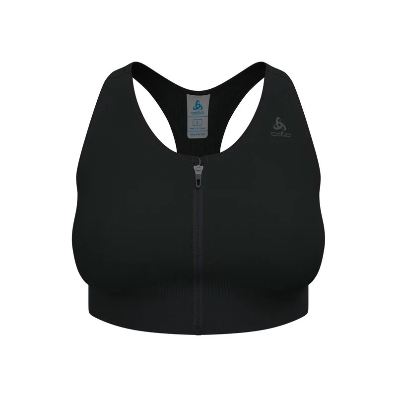 Seamless High Sport Sport-BH Damen - schwarz