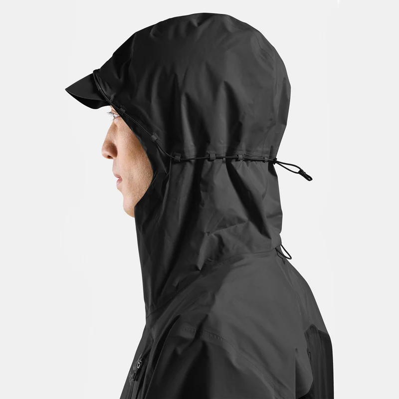 X-Alp Waterproof Pro Laufjacke Herren - schwarz