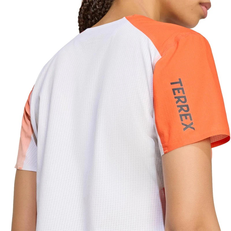 Terrex XPR Pro Laufshirt Damen-weiß, orange