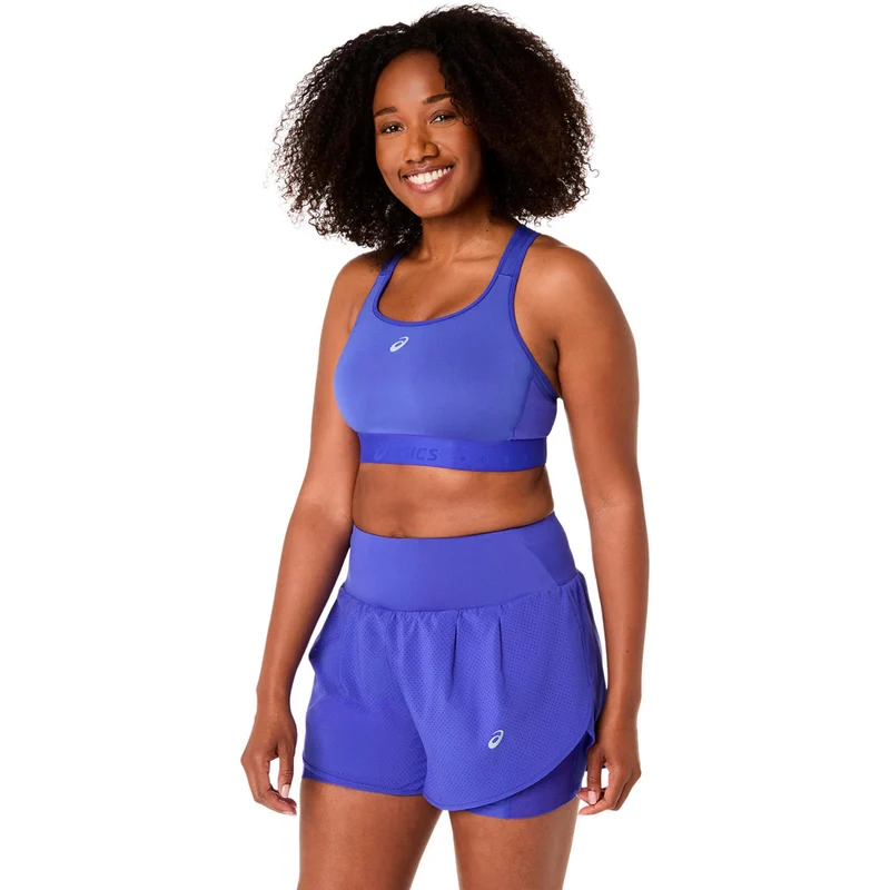 Road Compression Sport-BH Damen - blau, dunkelblau