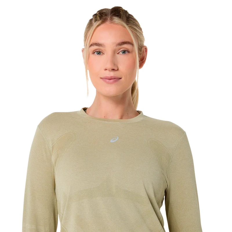 Road Seamless Laufshirt Damen - beige, beige