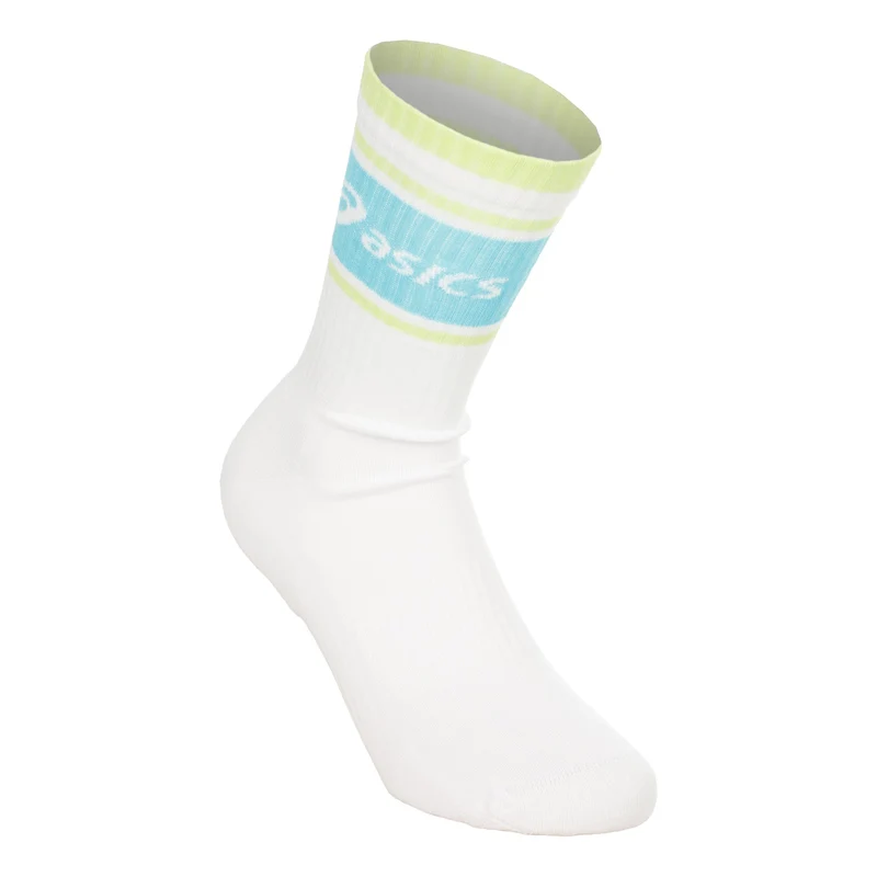 3 Pack Asics Logo Crew Laufsocken - weiß, mehrfarbig