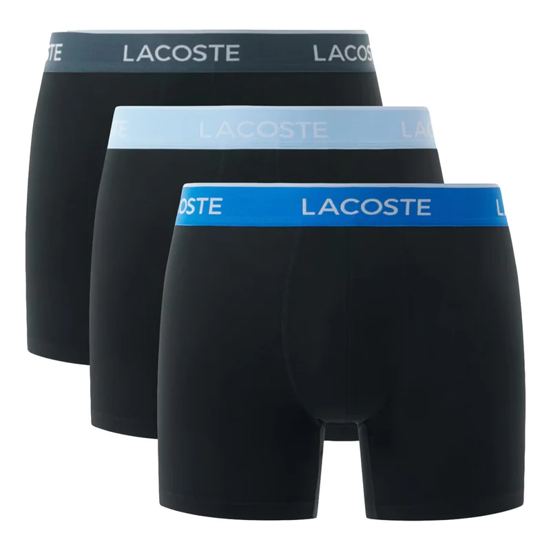 Boxer Short 3er Pack Herren - schwarz, blau