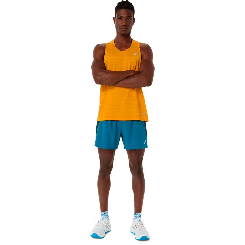 Road Laufshirt Herren-gelb