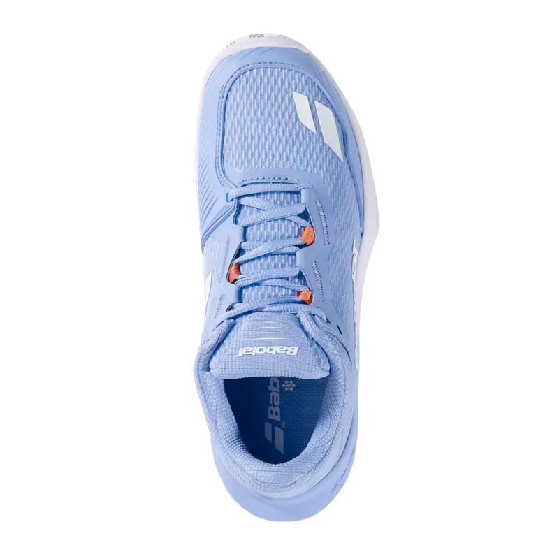SFX 4 Sandplatzschuh Damen - hellblau, weiß