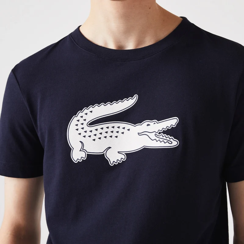 Core T-Shirt Herren - dunkelblau, weiß