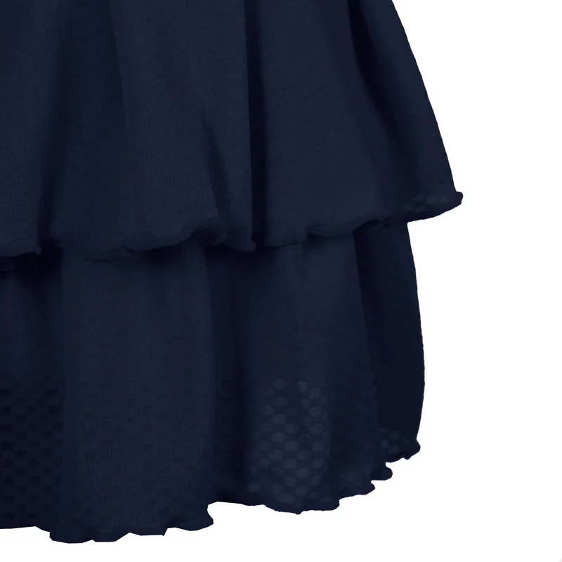 Crew 2.0 Pleated Rock Mädchen-dunkelblau