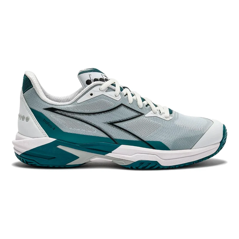 Trofeo 4 Allcourtschuh Herren-weiß, schwarz