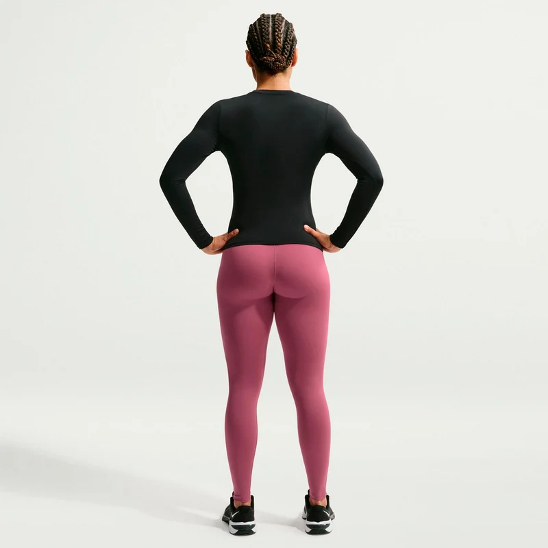Dri-Fit One High Rise Tight Damen - mauve