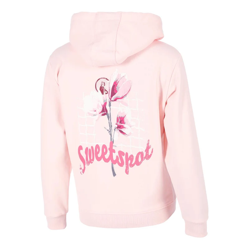Endlessly Flower Zip Sweatjacke Damen-Rosa,Mehrfarbig