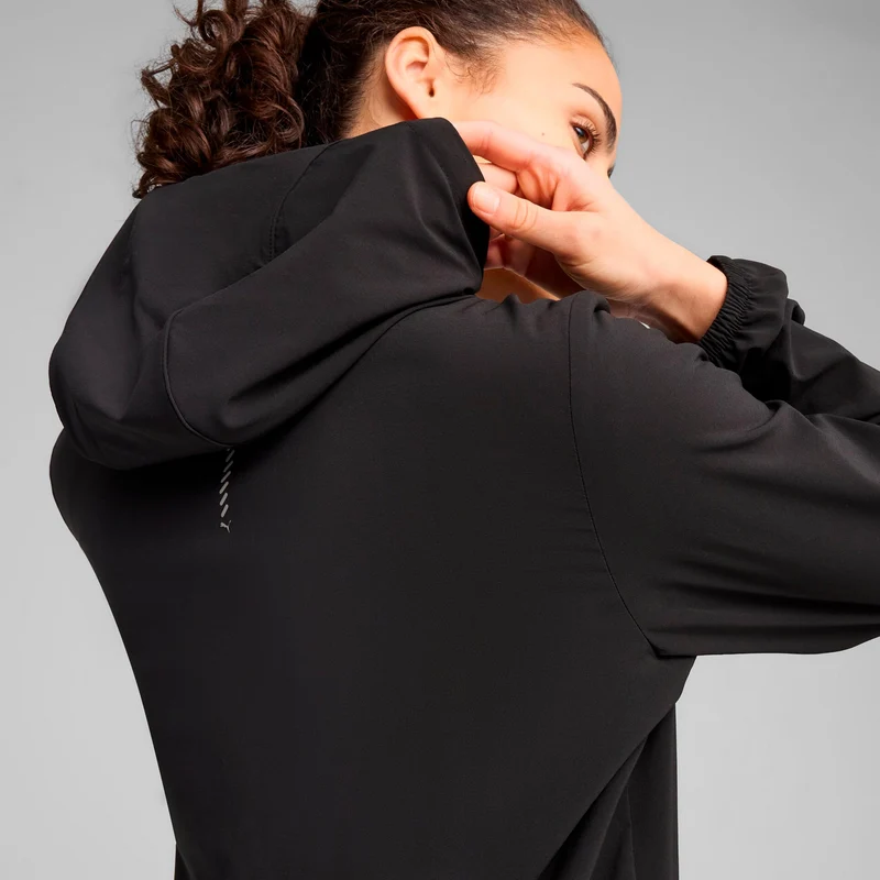 Velocity Woven Laufjacke Damen-schwarz