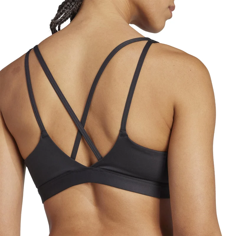 All Me Essentials Mid Support Sport-BH Damen - schwarz