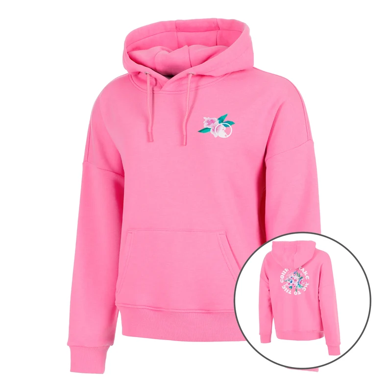Crush TMTTC Hoody Damen-pink, weiß