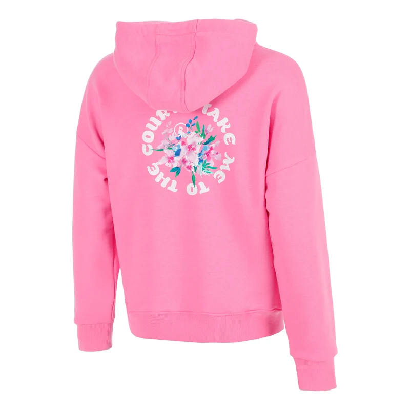 Crush TMTTC Hoody Damen-pink, weiß