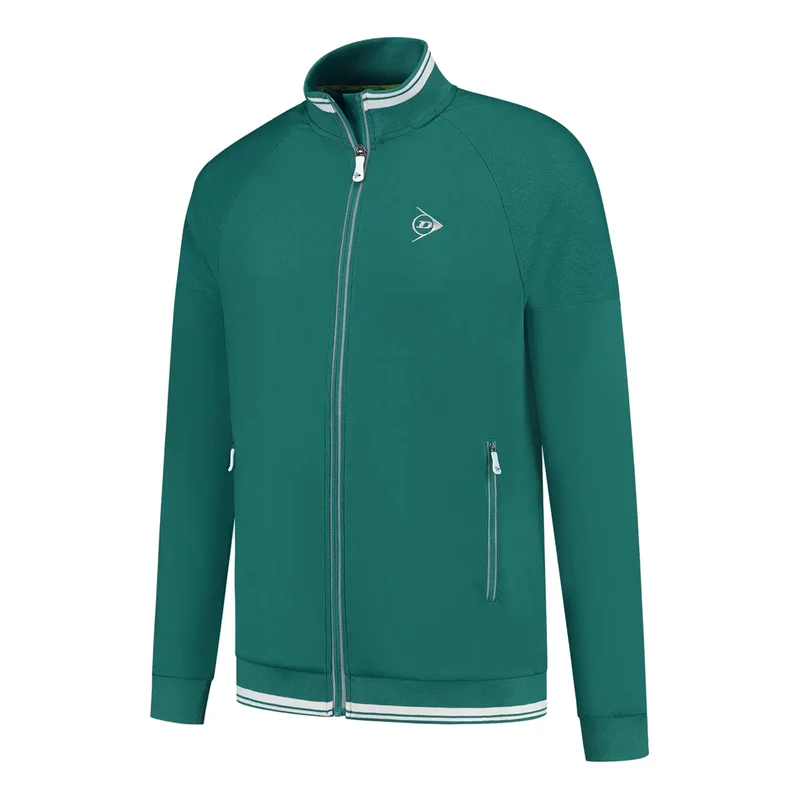 Club Knitted Trainingsjacke Herren-Dunkelgrün