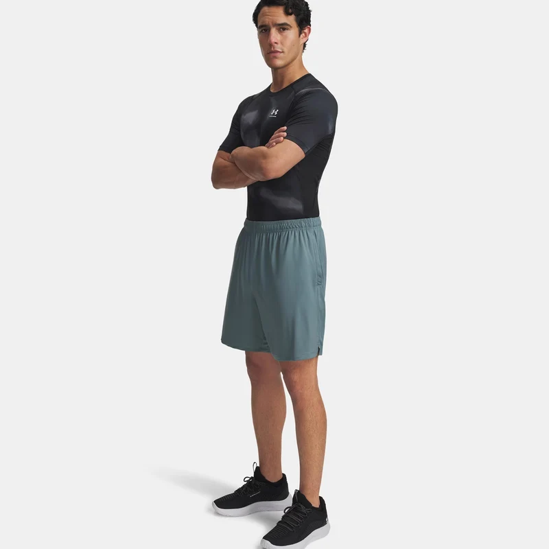 Tech Vent 7in Shorts Herren-blaugrau
