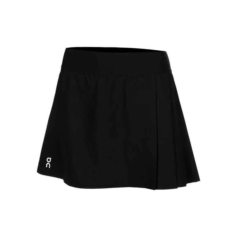 Court Pleated Rock Damen-Schwarz
