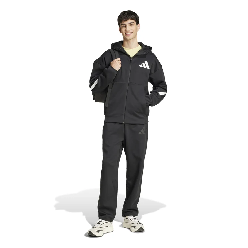 Trainingsjacke Herren-Schwarz,Weiß