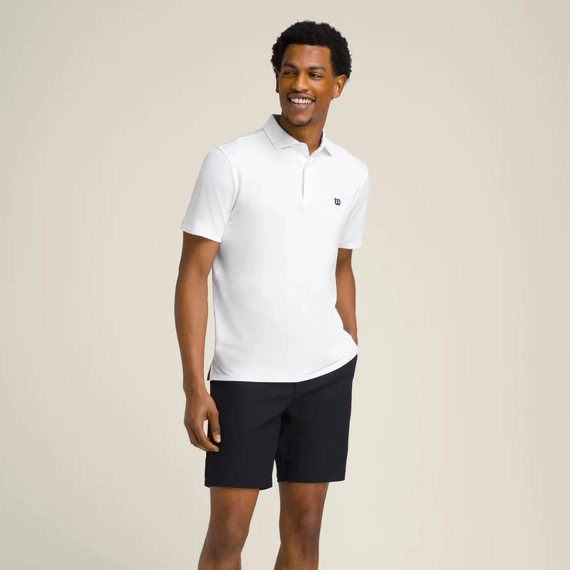 League Polo Herren-Weiß